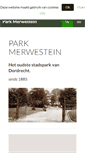 Mobile Screenshot of parkmerwestein.nl